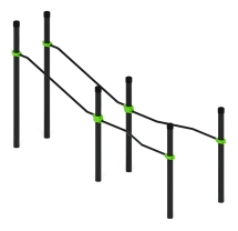 Воркаут ЛОВ 89 зеленый ВТ 101.20-02 Воркаут ЛОВ 89 зеленый ВТ 101.20-02