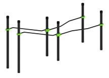 Воркаут ЛОВ 89 зеленый ВТ 101.20-02 Воркаут ЛОВ 89 зеленый ВТ 101.20-02