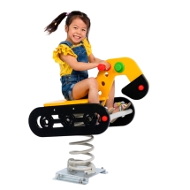 Качалка на пружине Construction machines Экскаватор для детской площадки