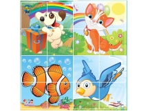 Набор пазлов 4 х 4 детали Pilsan (03-196)