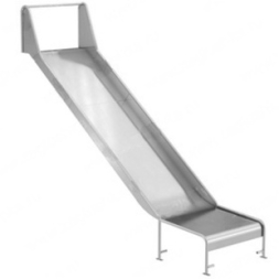 Горка из нержавеющей стали размером 3500х1010 мм, фото 1