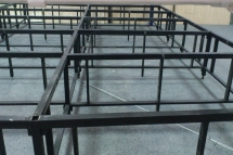 Ринг боксёрский на помосте Atlet 6х6 м, высота 1 м, две лестницы, боевая зона 5х5 м IMP-A442