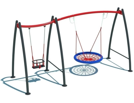 Качели для детской площадки Гнездо Богатырь, фото 1