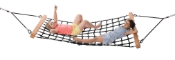 Гамак Hammock из армированного каната 201х100 см без столбов для детской площадки, фото 2 Гамак Hammock из армированного каната 201х100 см без столбов для детской площадки, фото 2