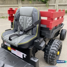 Электромобиль грузовик BDM0926 с прицепом красный Электромобиль грузовик BDM0926 с прицепом красный