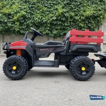 Электромобиль грузовик BDM0926 с прицепом красный Электромобиль грузовик BDM0926 с прицепом красный