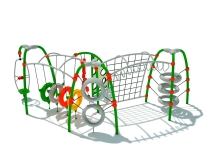 Спортивный комплекс СК-003 для уличной площадки Спортивный комплекс СК-003 для уличной площадки