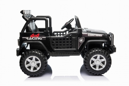 Детский электромобиль джип XMX с полным приводом (черный, EVA, 12V) - XMX618-4WD-BLACK, фото 9