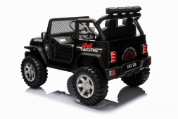 Детский электромобиль джип XMX с полным приводом (черный, EVA, 12V) - XMX618-4WD-BLACK, фото 6