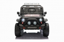 Детский электромобиль джип XMX с полным приводом (черный, EVA, 12V) - XMX618-4WD-BLACK