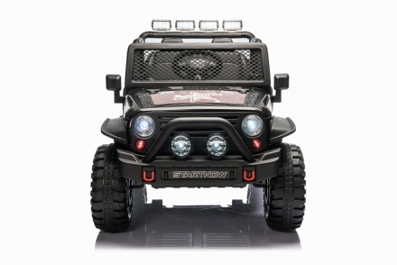 Детский электромобиль джип XMX с полным приводом (черный, EVA, 12V) - XMX618-4WD-BLACK, фото 5