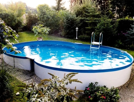 Бассейн Summer Fun 7,25x4,6х1,2 м восьмерка, фото 3