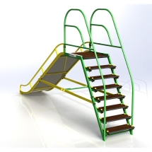 Горка "Волна" всесезонная Горка "Волна" всесезонная