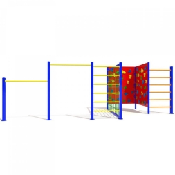 Уличный спортивный комплекс Актив спорт 7 для детской площадки, фото 2 Уличный спортивный комплекс Актив спорт 7 для детской площадки, фото 2