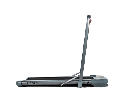 Беговая дорожка DFC LIBERO slim, серебристая T100G, фото 4