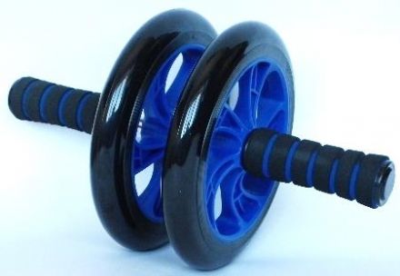 Ролик гимнаст двухрядный WT-E15 (в комплекте коврик), фото 1