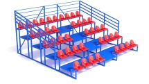 Трибуна разборная на 42 места 5-ти рядная с ограждением Трибуна разборная на 42 места 5-ти рядная с ограждением