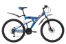 Изображение товара Велосипед Black One Flash FS 26 D голубой/чёрный/оранжевый 16