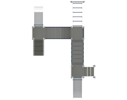 Детская игровая площадка Карапуз Граффити ДИК 1.001.08-03 Н=750, фото 5