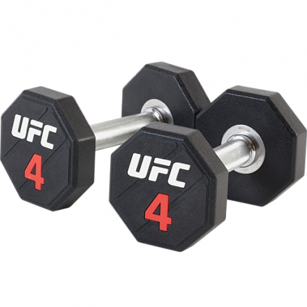 UFC Гантельный ряд 2-20 кг (10 пар) , 220 кг, фото 4