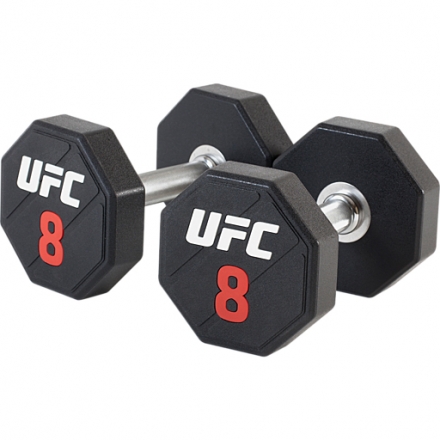 UFC Гантельный ряд 2-20 кг (10 пар) , 220 кг, фото 6
