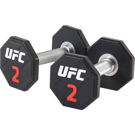 UFC Гантельный ряд 2-20 кг (10 пар) , 220 кг, фото 3