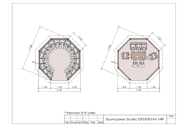 Восьмигранная беседка Европейская лайт, фото 2