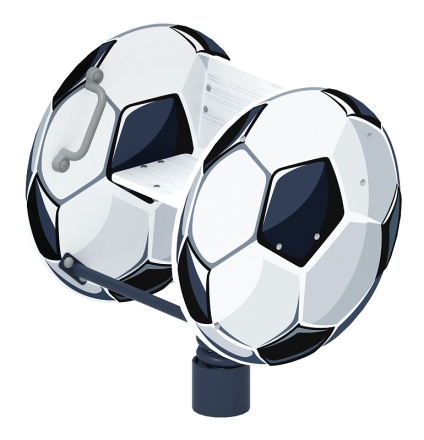 Футбольный мяч - Качалка на пружине - ИО 22.01.04-01.И1, фото 3