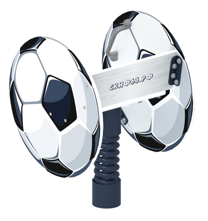 Футбольный мяч - Качалка на пружине - ИО 22.01.04-01.И1, фото 4