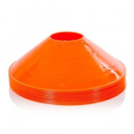 Набор тренировочных конусов Perform Better Saucer Cones (12 шт, диаметр 30,5 см), фото 2