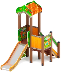 Полянка горка Н 900 ДИК 1.16.02-01, фото 1