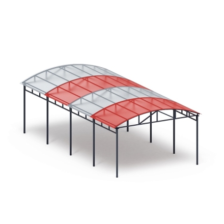 Теневой навес на 8 тренажеров - МФ 752.02 - Спорт, фото 3