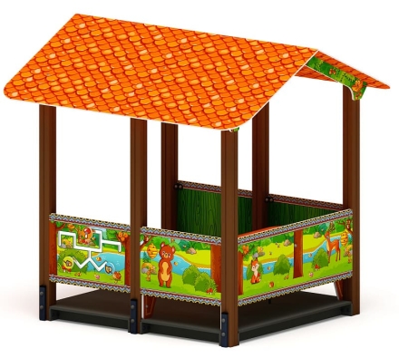 Домик большой 1 (Полянка) МФ 10.01.07-04, фото 4