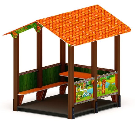 Домик большой 1 (Полянка) МФ 10.01.07-04, фото 2