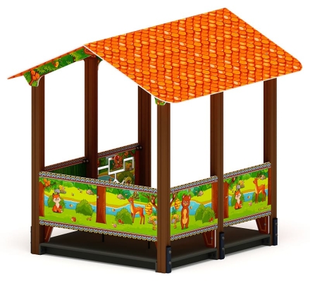 Домик большой 1 (Полянка) МФ 10.01.07-04, фото 3