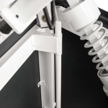 Стойка баскетбольная ZSO мобильная, складная, на пружинах, вынос 2,25 м., c противовесом