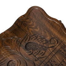 Нарды резные "Бесконечность 2" с ручкой 60, Haleyan Нарды резные "Бесконечность 2" с ручкой 60, Haleyan