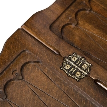 Нарды резные "Бесконечность 2" с ручкой 60, Haleyan Нарды резные "Бесконечность 2" с ручкой 60, Haleyan