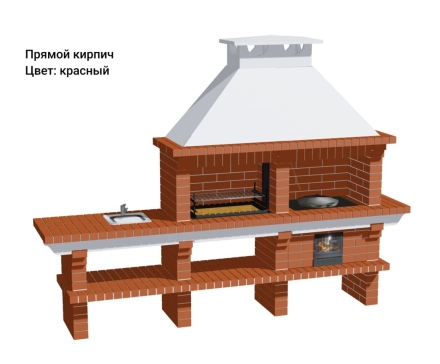 Печь Аристократ 730 Прямоугольный кирпич графитовый серый, фото 12