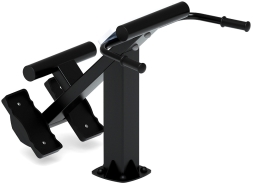 Гиперэкстензия (серый) - Уличный тренажер - СТ 003-13, фото 5