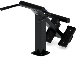 Гиперэкстензия (серый) - Уличный тренажер - СТ 003-13, фото 4