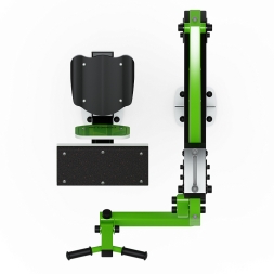 Бицепс сидя (зеленый) - Уличный тренажер - СТ 034-12.И1, фото 5