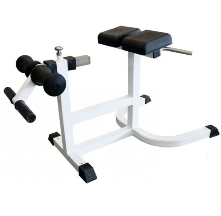 Тренажёр для горизонтального разгибания спины Barbell МВ 2.16 (Гиперэкстензия горизонтальная) белый, фото 1