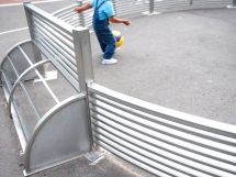 Ринг для панны низкий из нерж.стали