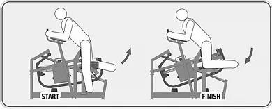 НВВ-011Z Тренажер на заднюю поверхность бедра, фото 2