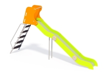 ДИО 5.034 Горка с металлическими перилами H=1800 мм