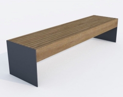 Скамейка TORUDA 5 - 1,5 м, фото 1