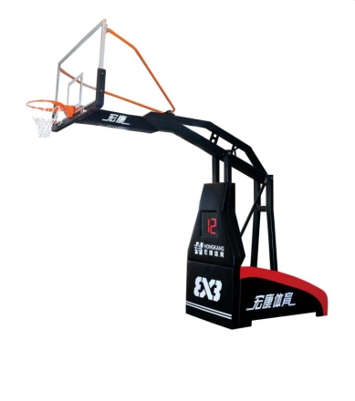 Стойка баскетбольная соревновательная 3x3 HONG KANG, фото 1