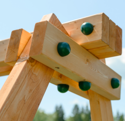 Детский игровой комплекс UNIX Kids (6 in 1) Dark Green, фото 7