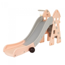 Горка Pituso Замок 185 см бежевый/серый